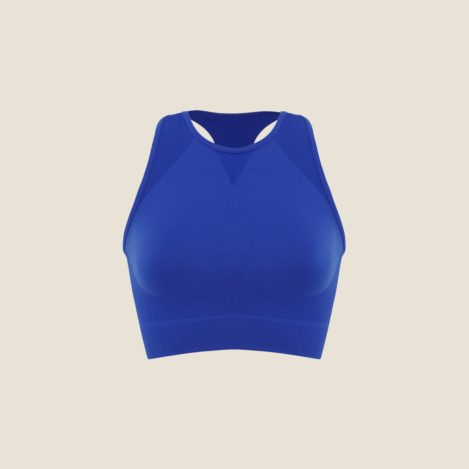 COBALT BLUE SEAMLESS TOP | This is Commitment
